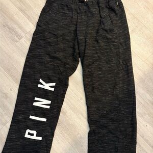 PINK Victoria's Secret Charcoal Joggers